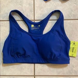 Xersion Sports Bra - L - Blue